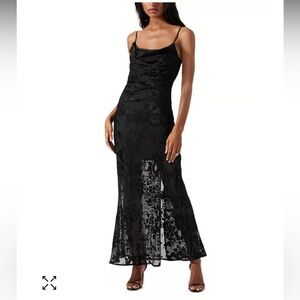 68 NWT Astr The Label $148 black Dress size S